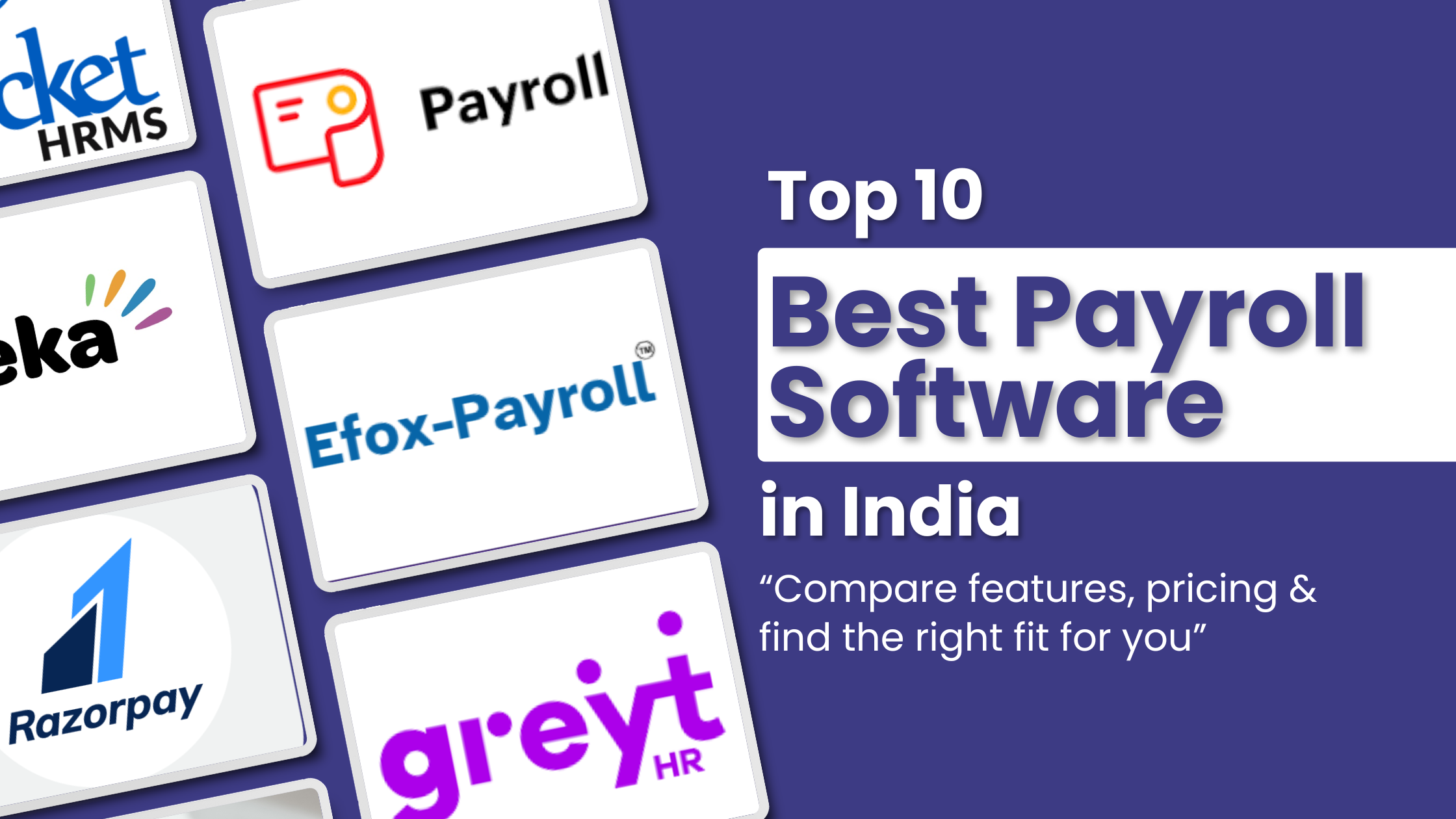 Top 10 Best Payroll Software in India