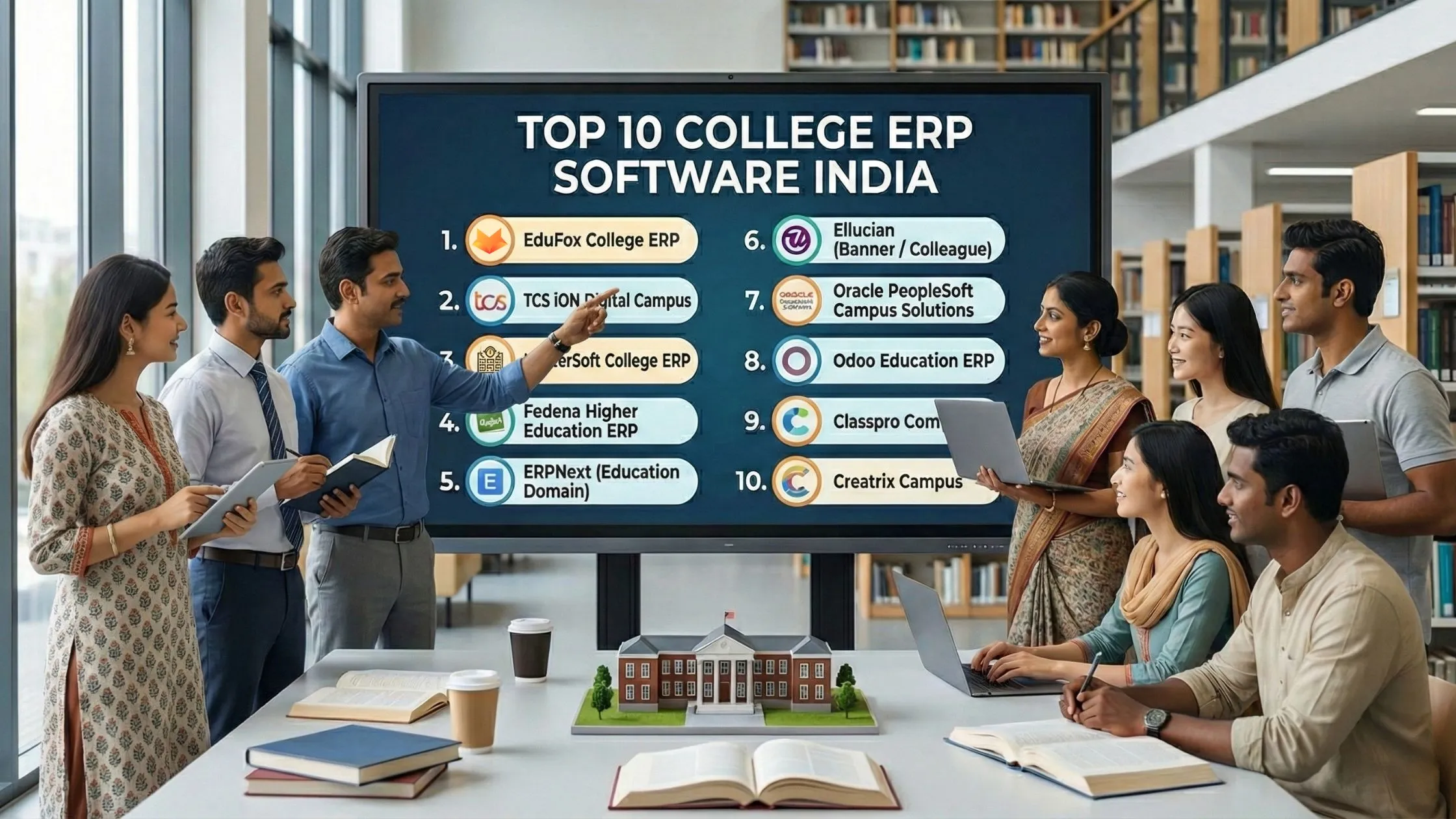 List of Top 10 Best College ERP Software for Smarter College Management